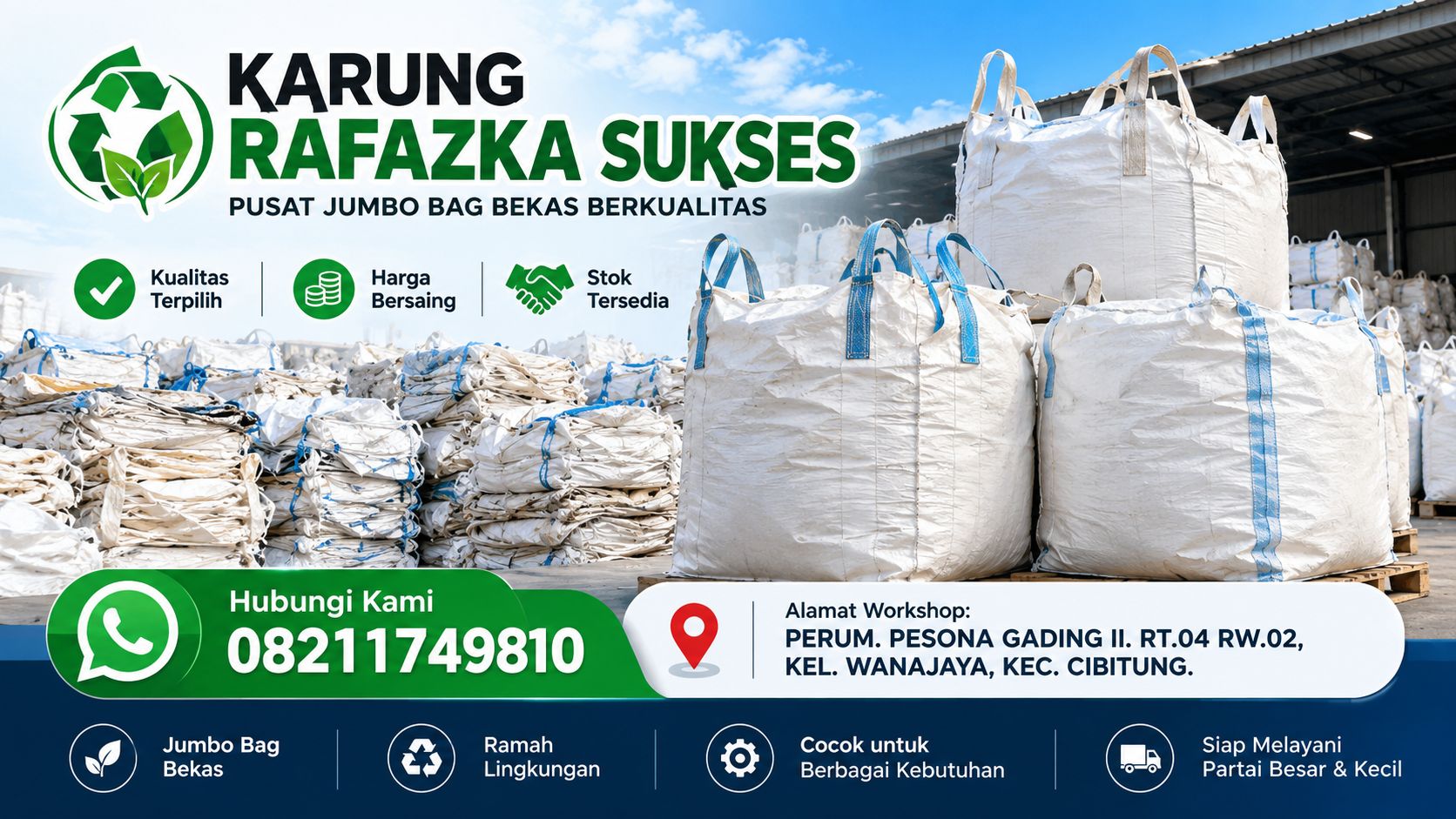 Jumbo Bag Bekas KRS